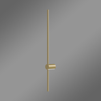 Kinkiet LED Line 100 cm złoty 4000K elegancka lampa ścienna LEDesign