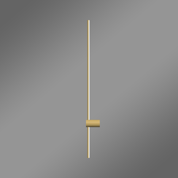 Kinkiet LED Line 120 cm złoty 4000K elegancka lampa ścienna LEDesign