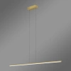 Lampa wisząca Led LINE 120 cm 3k złota ściemnialna triak LEDesign