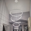 Nowoczesna lampa wisząca Led Orbit No.5 150cm biała smart barwa ciepła 3K LEDesign