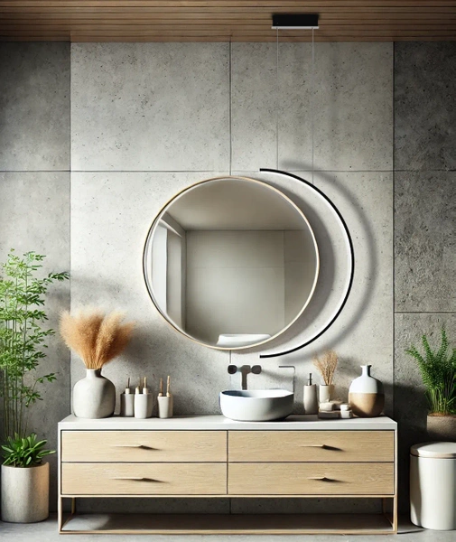 Nowoczesna lampa wisząca Led Moon No.2B 80 cm czarna barwa ciepła 3K LEDesign