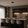 Nowoczesna lampa wisząca Led Geometrik 3 30 cm czarna smart 4000K LEDesign