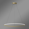 Nowoczesna lampa wisząca Led Orbit No.1 100 cm złota ściemnialna triak barwa neutralna 4K LEDesign