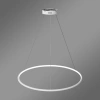 Nowoczesna lampa wisząca Led Orbit No.1 80 cm biała ściemnialna triak barwa ciepła 3K LEDesign