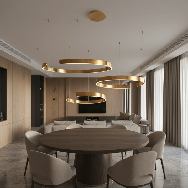 Ekskluzywna lampa wisząca Led Solaris S No.3 80 neutralna barwa światła