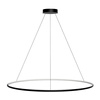 Nowoczesna lampa wisząca Led Orbit No.1 120 cm czarna barwa ciepła 3K LEDesign