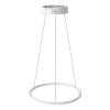 Nowoczesna lampa wisząca Led Orbit 40 No.1 cm biała sterowana pilotem barwa neutralna 4K LEDesign