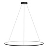 Nowoczesna lampa wisząca Led Orbit No.1 150 cm czarna barwa ciepła 3K LEDesign