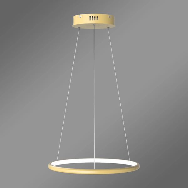 Nowoczesna lampa wisząca Led Orbit No.1 40 cm złota barwa ciepła 3K LEDesign