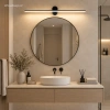 Kinkiet LED Line No.2 80 cm czarny 4000K LEDesign