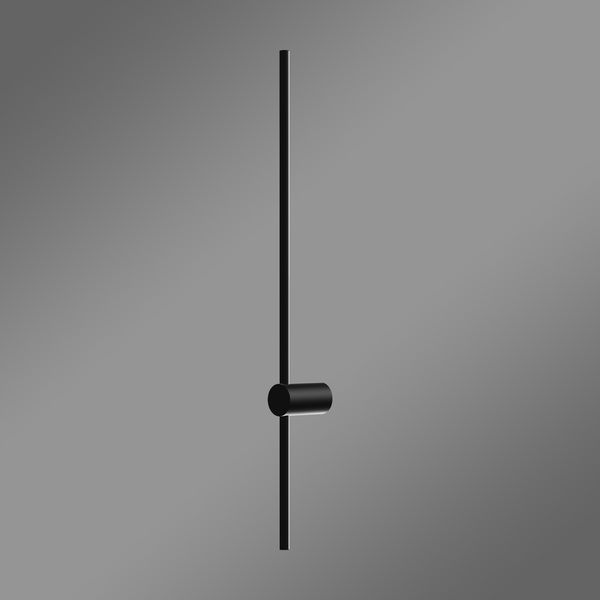 Kinkiet LED Line 100 cm czarny 4000K z pilotem lampa ścienna LEDesign