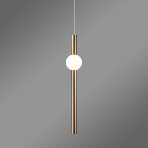 Nowoczesna lampa wisząca LED Led Solis A1 złota 3000K