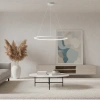 Nowoczesna lampa wisząca Led Orbit No.1 100 cm biała barwa neutralna 4K LEDesign