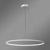 Nowoczesna lampa wisząca Led Orbit No.1 80 cm biała sterowana pilotem barwa neutralna 4K LEDesign