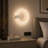 Nowoczesny kinkiet LED Moon 30 cm biały 4000K LEDesign