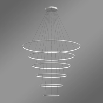 Nowoczesna lampa wisząca Led Orbit No.6 150cm biała barwa ciepła 3K LEDesign