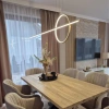 Nowoczesna lampa wisząca Led Geometrik 3 30 cm złota 4000K LEDesign