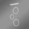 Nowoczesna lampa wisząca Led Moon No.3 biała 3000K LEDesign