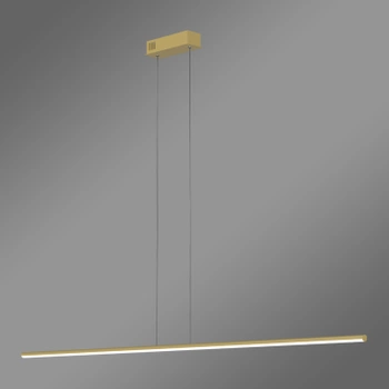 Lampa wisząca Led LINE 150 cm 4k złota ściemnialna triak LEDesign