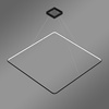 Lampa wisząca Led Quadrum No.1 120 cm czarna barwa neutralna 4K LEDesign