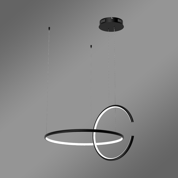 Nowoczesna lampa wisząca Led Celestial No.2 czarna smart 3000K LEDesign