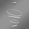 Nowoczesna lampa wisząca Led Orbit No.4 100cm biała– zmienna barwa, pilot LEDesign