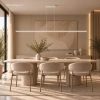 Nowoczesna Lampa wisząca Led Line 180 cm biała 4000K LEDesign