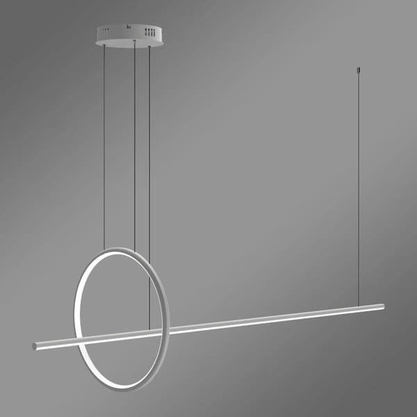 Lampa wisząca Led Geometrik 40 cm 3k biała ściemnialna triak LEDesign