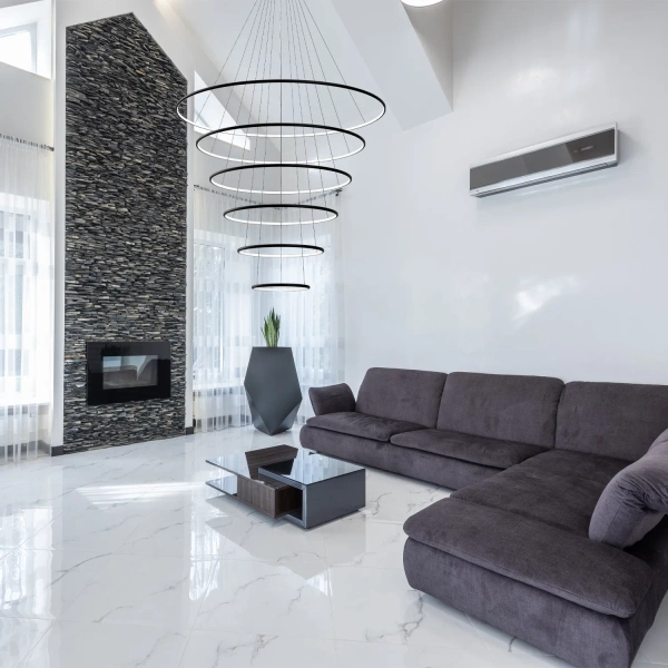 Nowoczesna lampa wisząca Led Orbit No.6 150cm czarna barwa neutralna 4K LEDesign