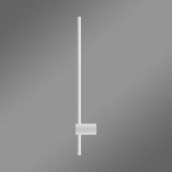 Kinkiet LED Line 80 cm biały 3000K z pilotem lampa ścienna LEDesign