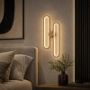 Nowoczesny kinkiet LED Led Ellipse No.2 złoty 3000K LEDesign