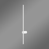 Kinkiet LED Line 100 cm biały 3000K z pilotem lampa ścienna LEDesign