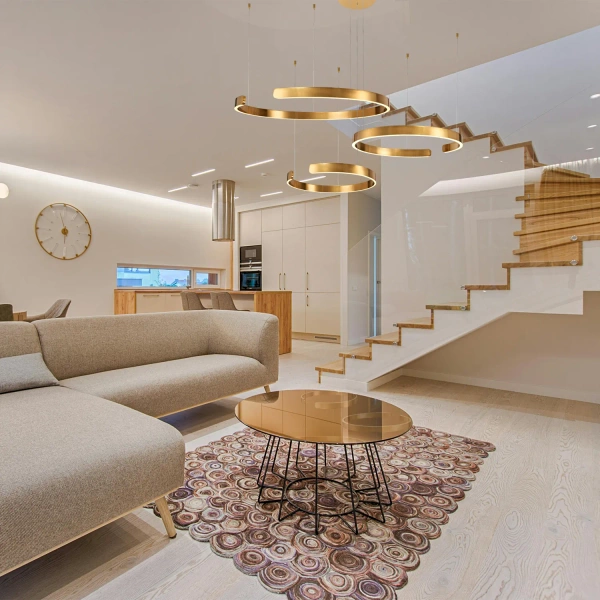 Ekskluzywna lampa wisząca Led Solaris S No.3 80 ciepła barwa światła