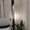 Nowoczesna lampa wisząca Led Moon 40 cm złota barwa ciepła 3K LEDesign