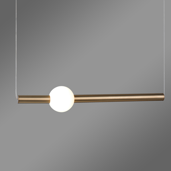 Nowoczesna lampa wisząca LED Led Solis A2 złota 3000K