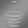 Nowoczesna lampa wisząca Led Orbit No.4 120cm biała barwa ciepła 3K LEDesign