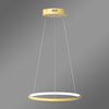 Nowoczesna lampa wisząca Led Orbit No.1 40 cm złota smart barwa neutralna 4K LEDesign