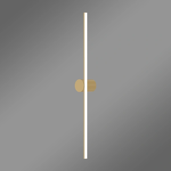 Kinkiet LED Line No.2 80 cm złoty 3000K LEDesign
