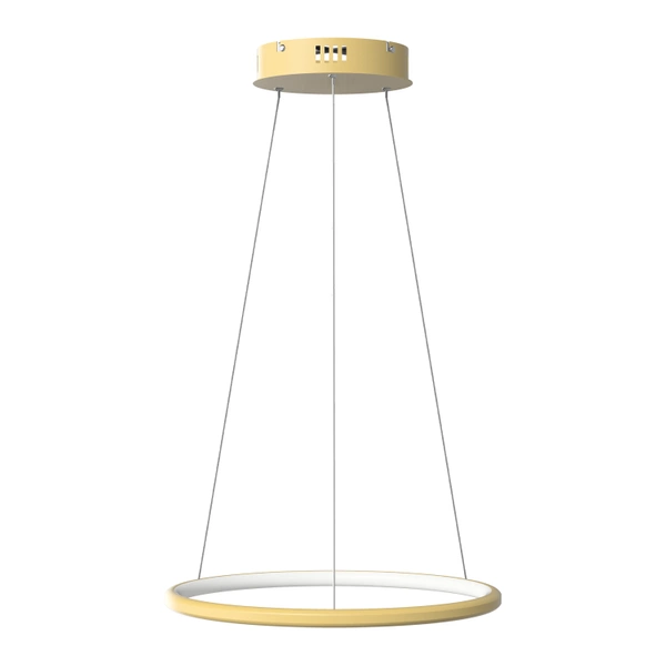 Nowoczesna lampa wisząca Led Orbit No.1 40 cm złota barwa ciepła 3K LEDesign