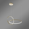 Nowoczesna lampa wisząca Led Celestial No.2 złota 3000K LEDesign