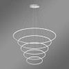 Nowoczesna lampa wisząca Led Orbit No.5 150cm biała barwa neutralna 4K LEDesign