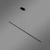 Nowoczesna Lampa wisząca Led Line 180 cm czarna z pilotem 3000K LEDesign