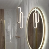 Nowoczesna lampa wisząca Led Ellipse No.2 złota 3000K LEDesign