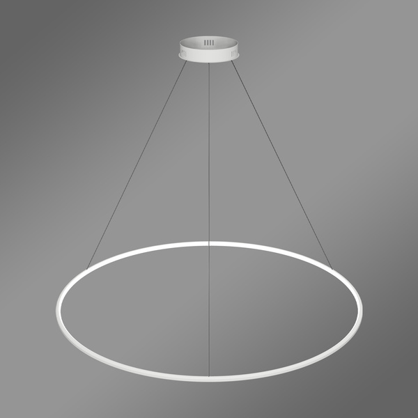 Nowoczesna lampa wisząca Led Orbit No.1 120 cm biała ściemnialna triak barwa neutralna 4K LEDesign