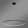 Nowoczesna lampa wisząca Led Orbit No.1 150 cm czarna smart barwa ciepła 3K LEDesign