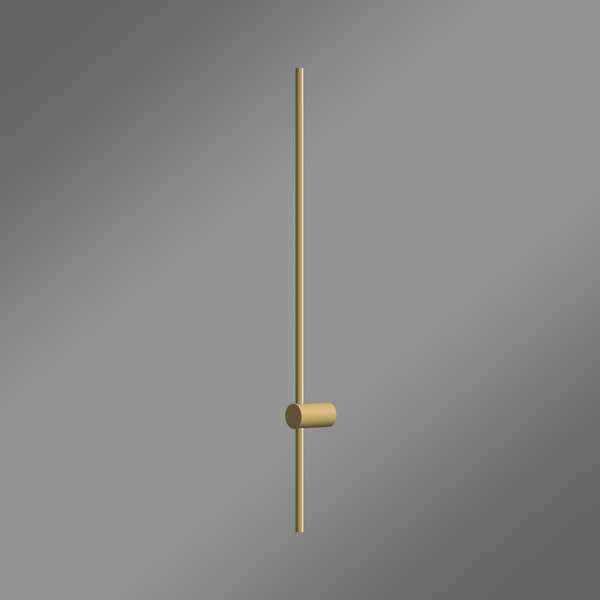 Kinkiet LED Line 120 cm złoty 4000K elegancka lampa ścienna LEDesign
