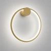 Nowoczesny kinkiet LED Moon 30 cm złoty 4000K LEDesign