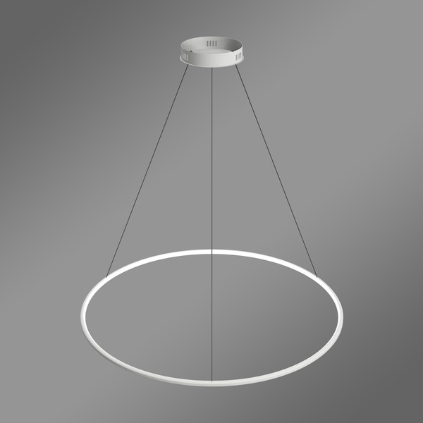 Nowoczesna lampa wisząca Led Orbit No.1 100 cm biała smart barwa ciepła 3K LEDesign