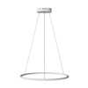 Nowoczesna lampa wisząca Led Orbit No.1 60 cm biała ściemnialna triak barwa ciepła 3K LEDesign