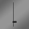 Kinkiet LED Line 80 cm czarny 3000K z pilotem lampa ścienna LEDesign